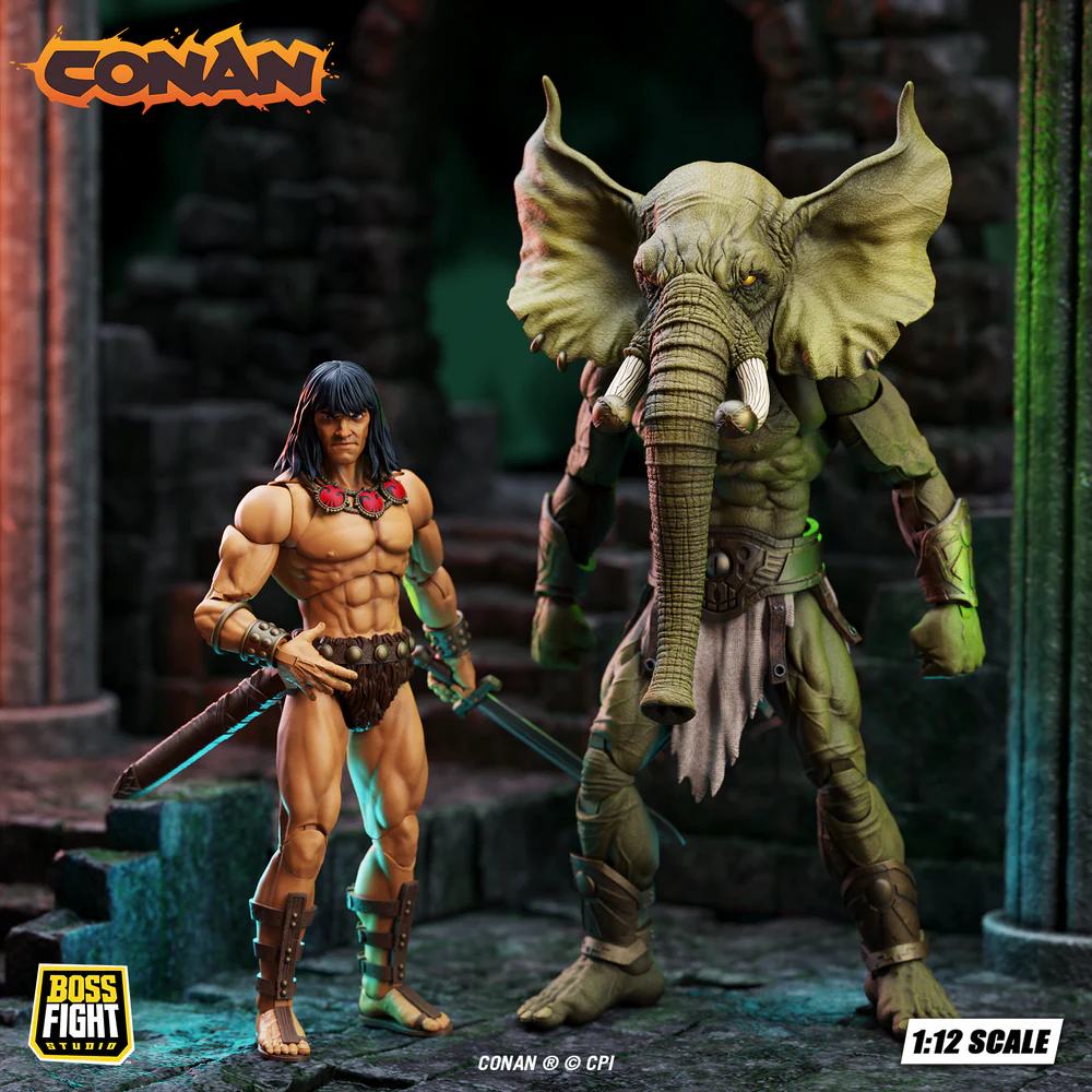 Conan – Elefantens Torn Deluxe 2-pack med figurer