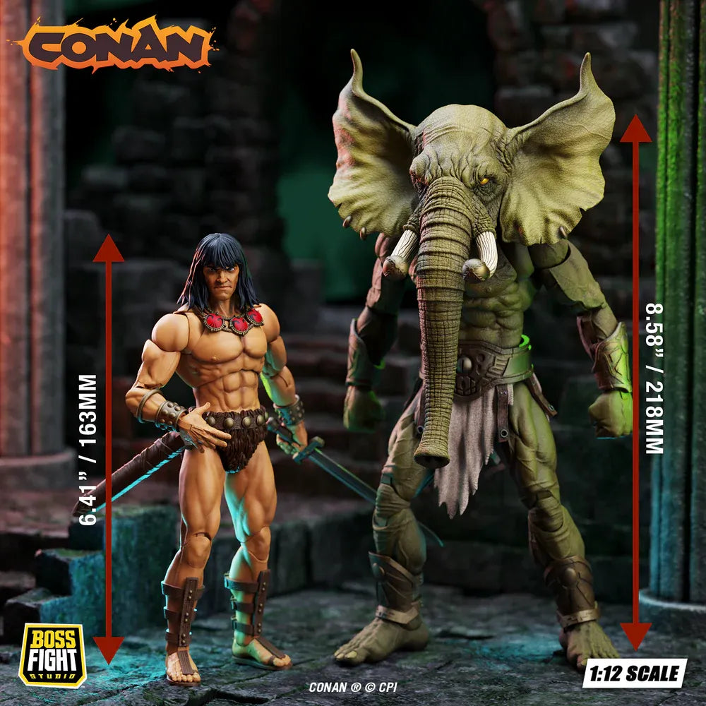 Conan – Elefantens Torn Deluxe 2-pack med figurer