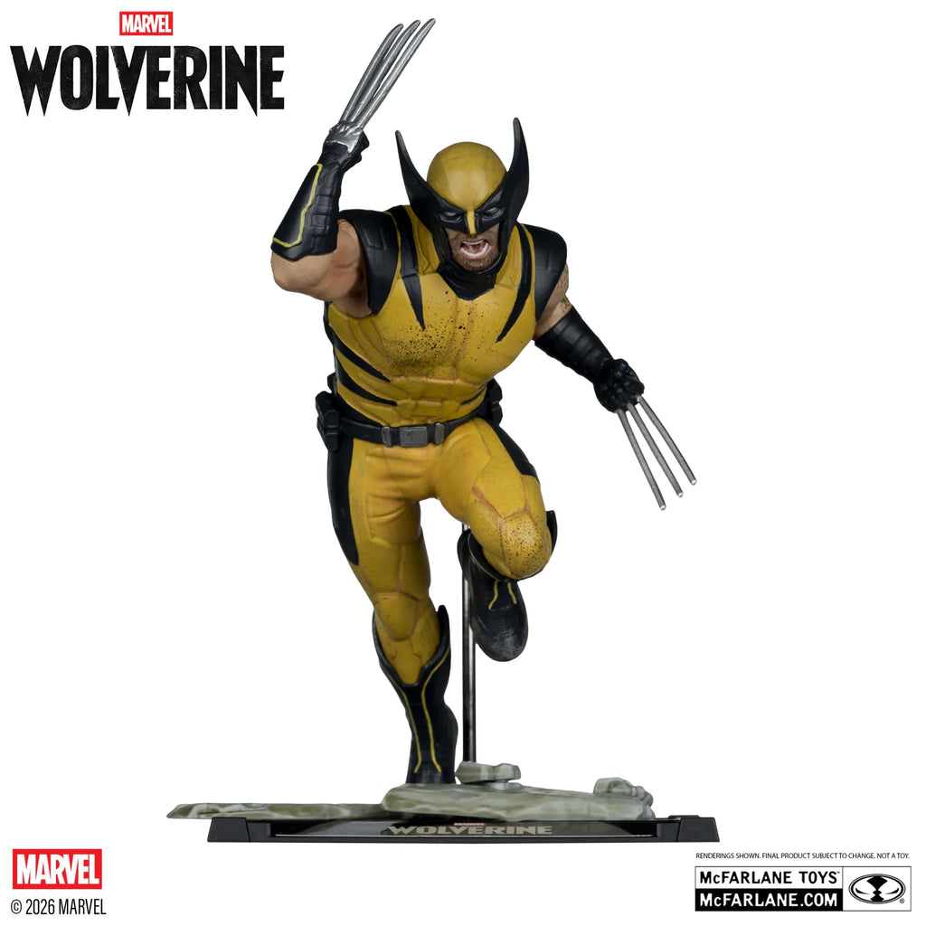Marvels Spelsamling 1:10 Wolverine Samlarfigur
