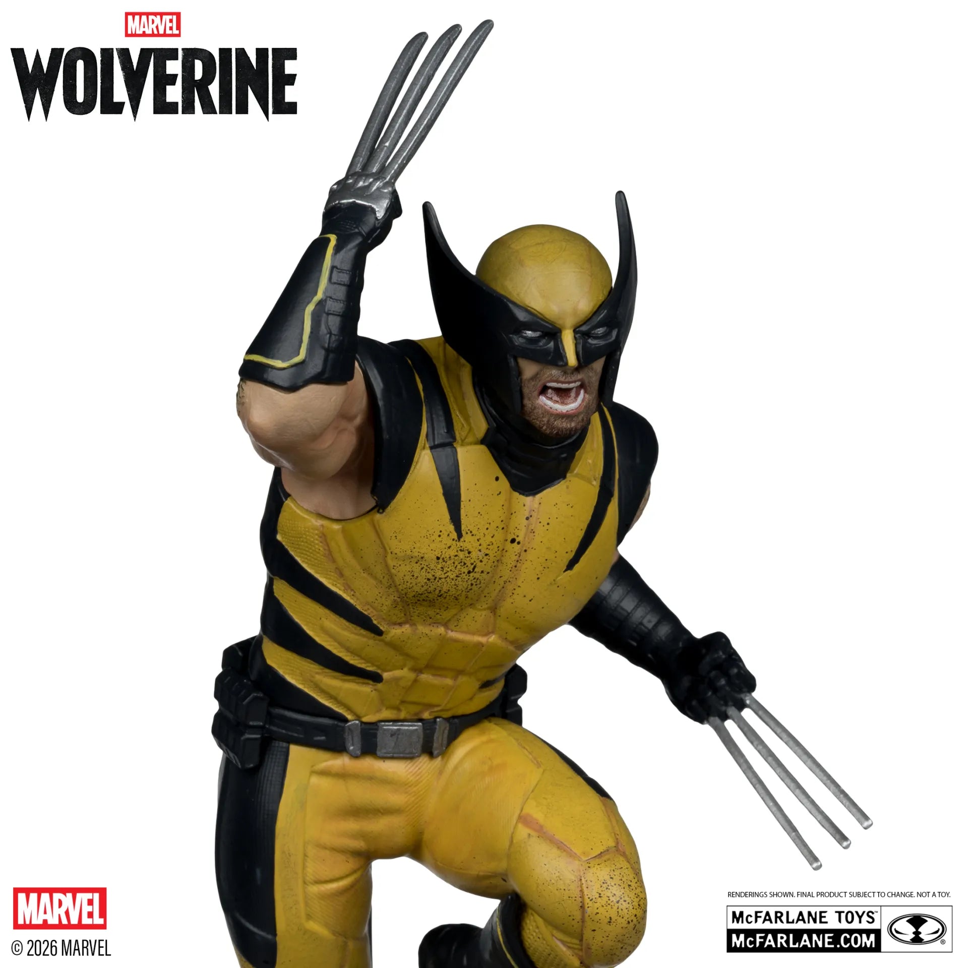 Marvels Spelsamling 1:10 Wolverine Samlarfigur