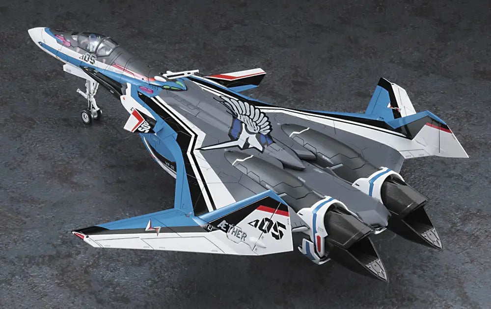 Macross Delta Vf-31j Custom Siegfried Hayate i skala 1/72