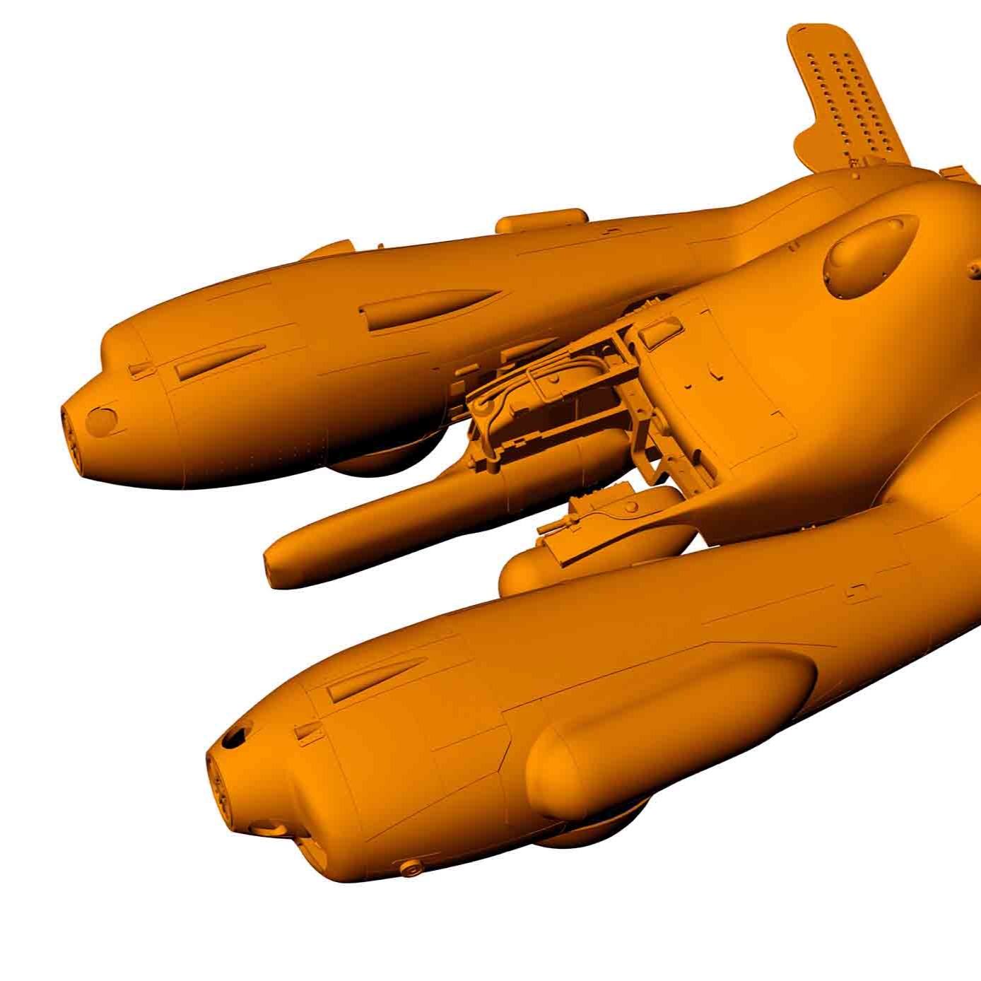 Machinen Krieger Antigravitationsrustad Plyndrare PFK 85 Falke Griffon Ägg 1/20