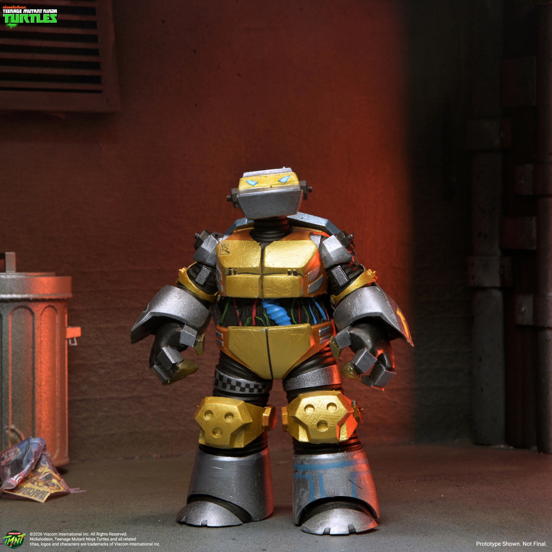 Teenage Mutant Ninja Turtles 2012 Tecknad Serie Metalhead Ultimat Actionfigur i Metall