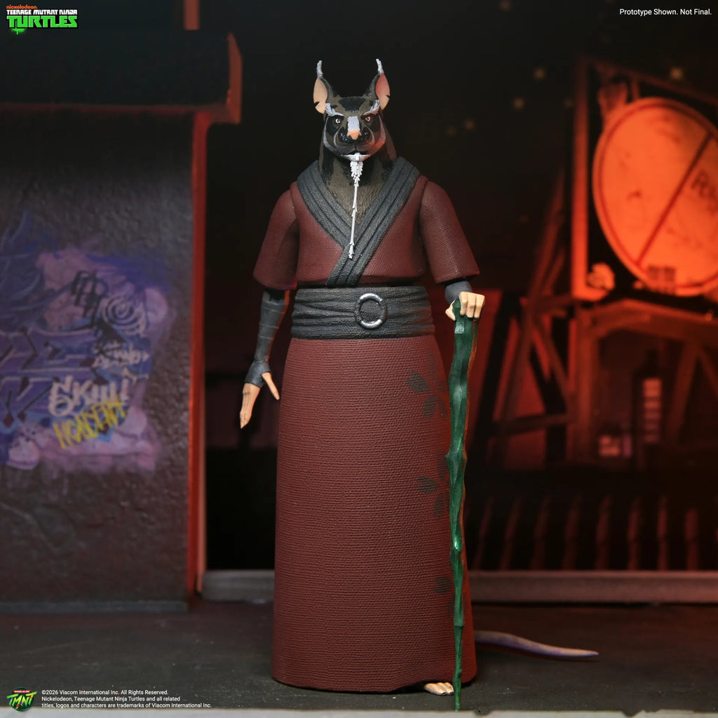 Teenage Mutant Ninja Turtles 2012 Tecknad Serie Splinter Ultimat Actionfigur