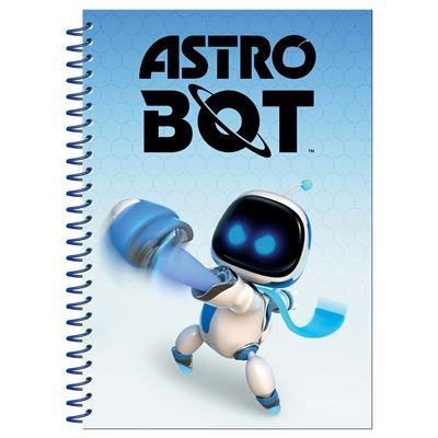 Astro Bot-klistermärken och Wiro Anteckningsblock
