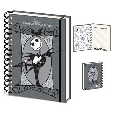 The Nightmare Before Christmas Skrämmande Spiralinbunden Anteckningsbok