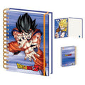 Dragon Ball Z Goku Power Up Trådbundet Anteckningsblock