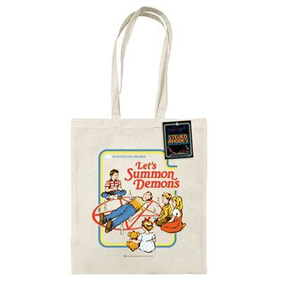 Steven Rhodes Tote-väska "Let's Summon Demons"
