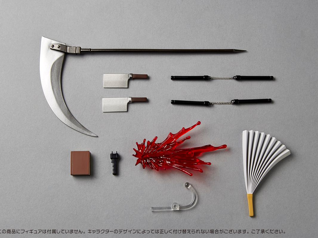 Revoltech Expansion Pack Vol.2 – Utbyggnadspaket med tillbehör för actionfigurer