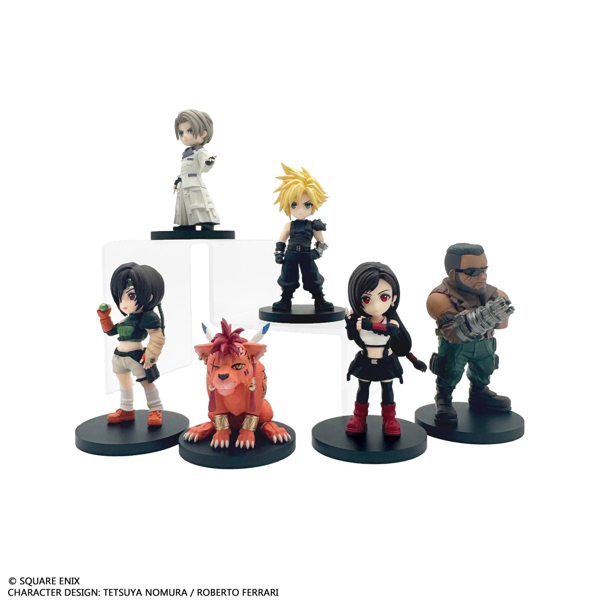Final Fantasy 7 Rebirth Adorable Arts Petit Vol.1 Display (6) – Söt samlarfigurbox med 6 stycken