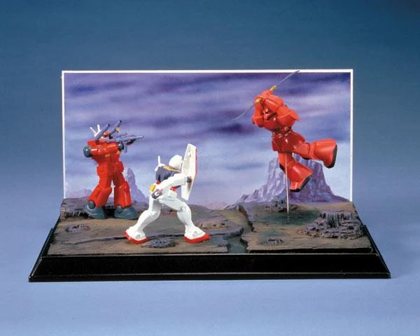Gundam diorama Texasnokubou 1/250 byggsats