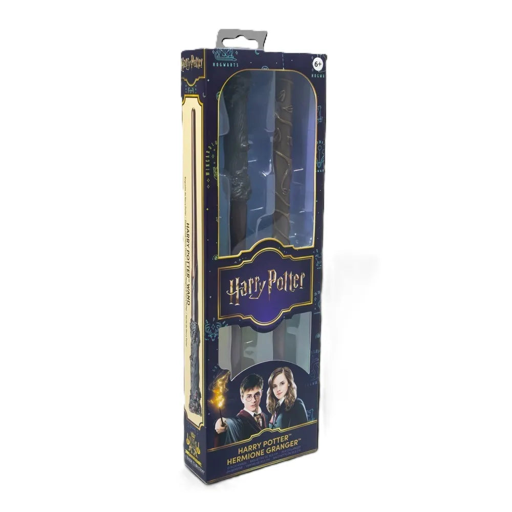 Set med Trollstavar för Harry Potter och Hermione Granger (2 stycken)