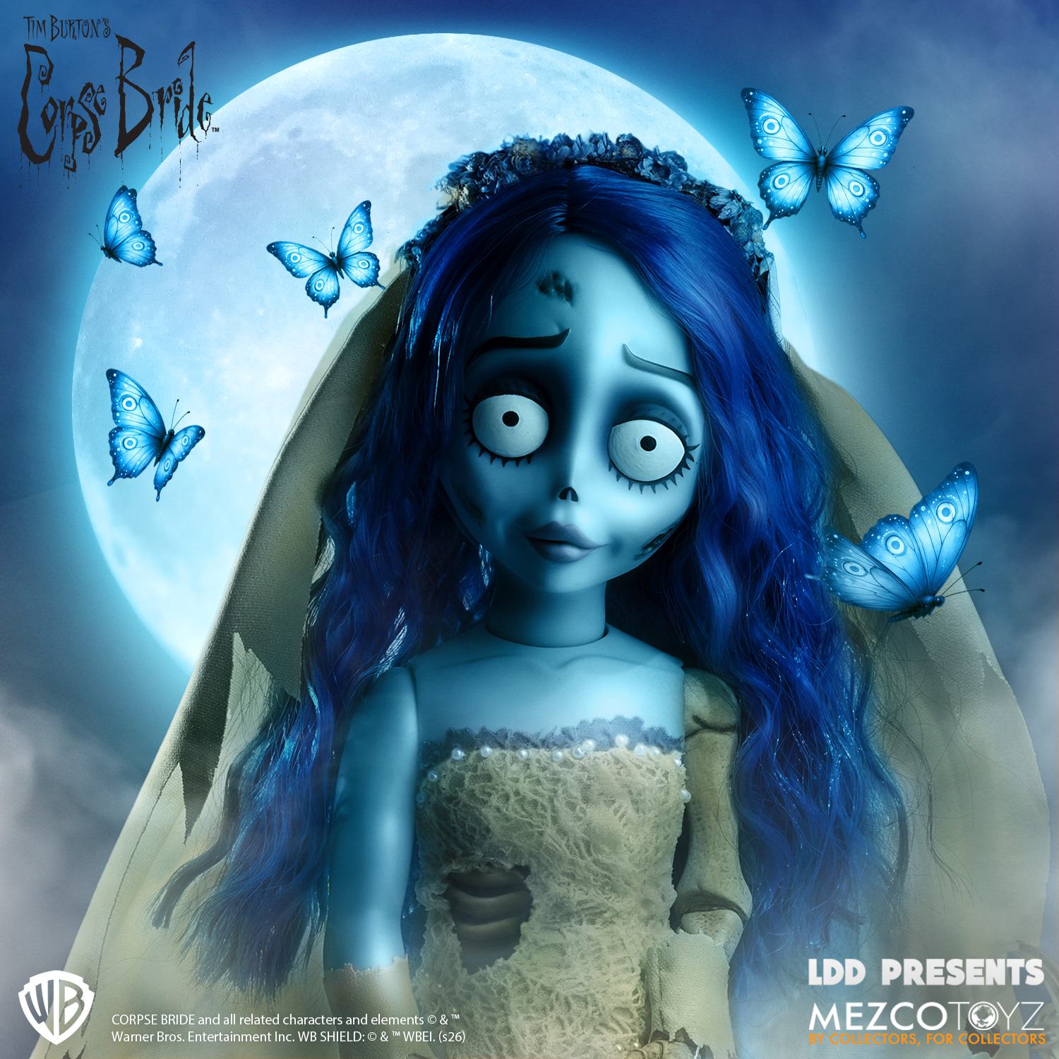 LDD Presents Corpse Bride – Detaljerad samlarfigur från Tim Burtons animerade film