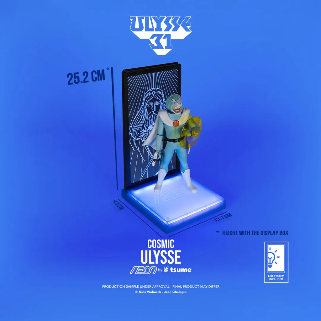 Ulysse 31 Ulysse Kosmisk Version Neonfigur