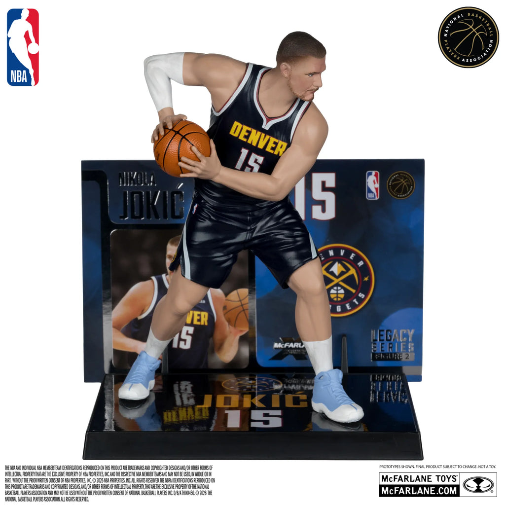 Nba Sportspicks Nikola Jokic (Denver Nuggets) Poserad Figur