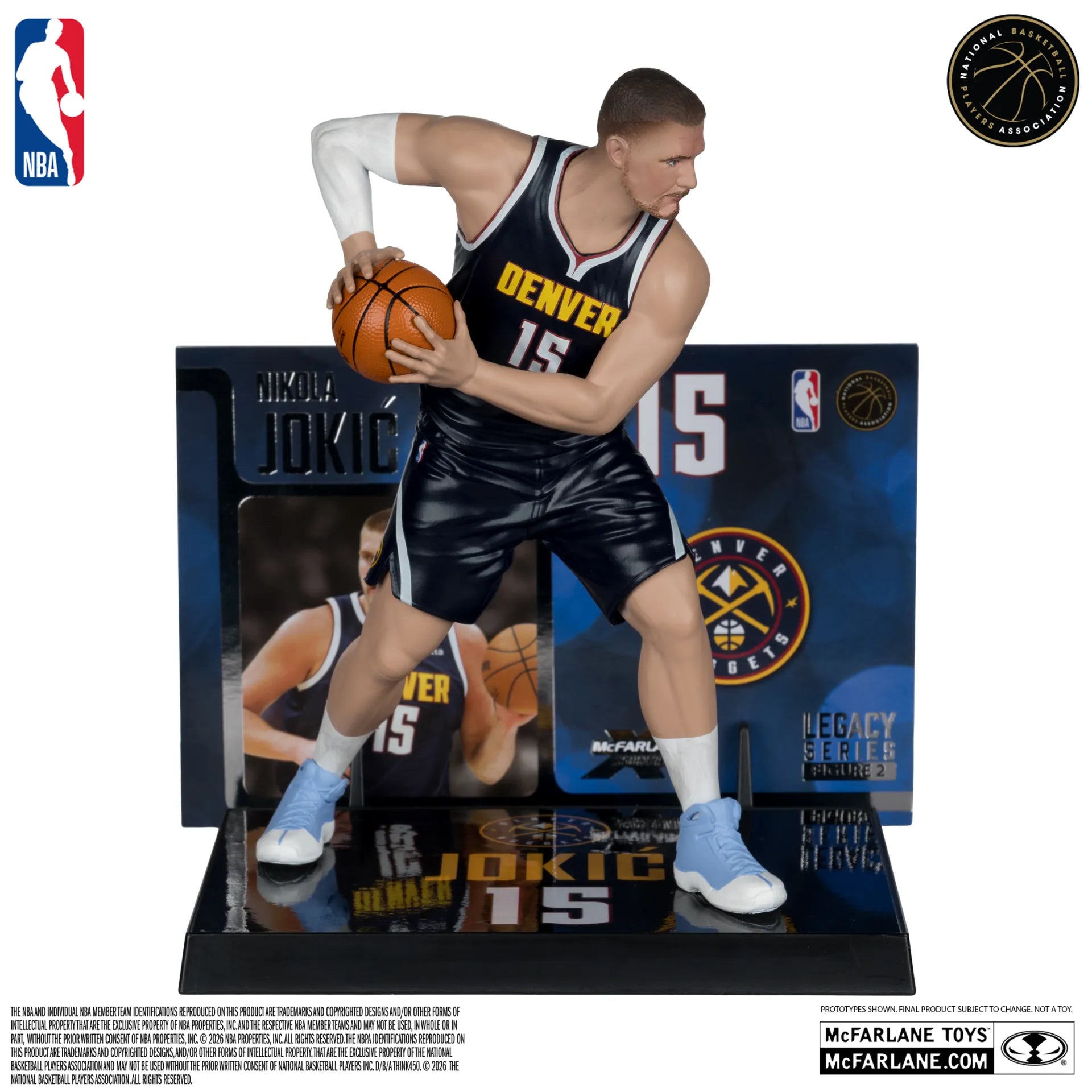 Nba Sportspicks Nikola Jokic (Denver Nuggets) Poserad Figur