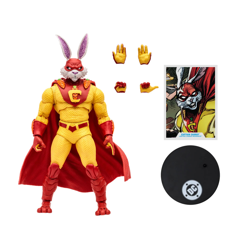 McFarlane Vault DC Multiverse 7-tums Captain Carrot Actionfigur