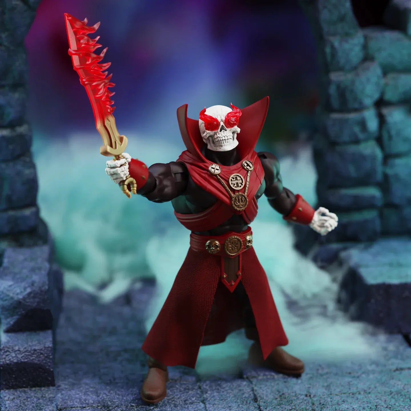 Odödliga Mästare Conan Thulsa Doom Odödlig Trollkarl Actionfigur