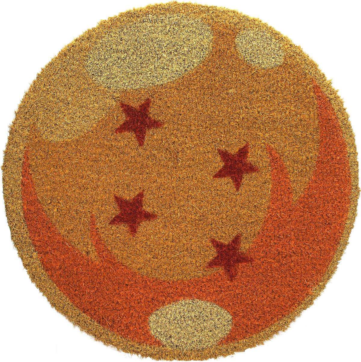 DRAGON BALL 4 STARS ROUND DOORMAT