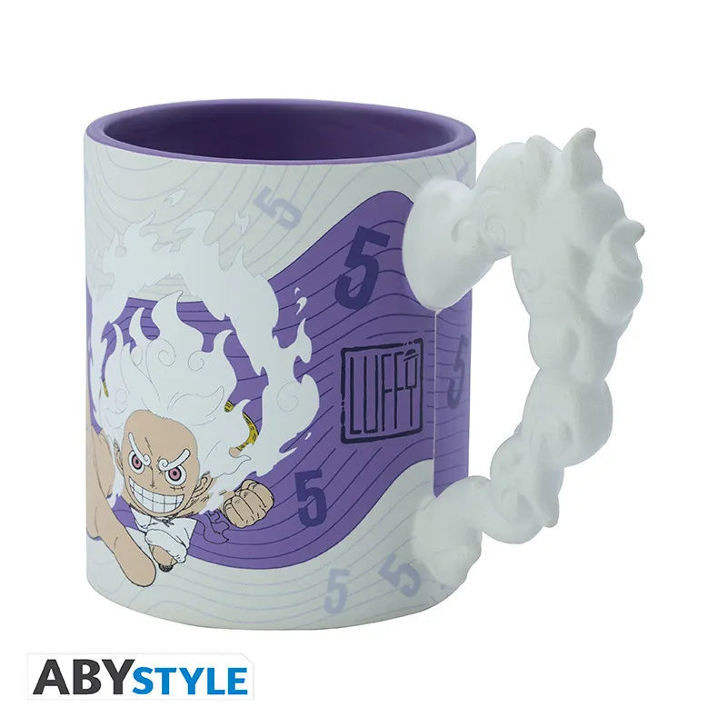 One Piece Luffy Gear 5th 3D-mugg