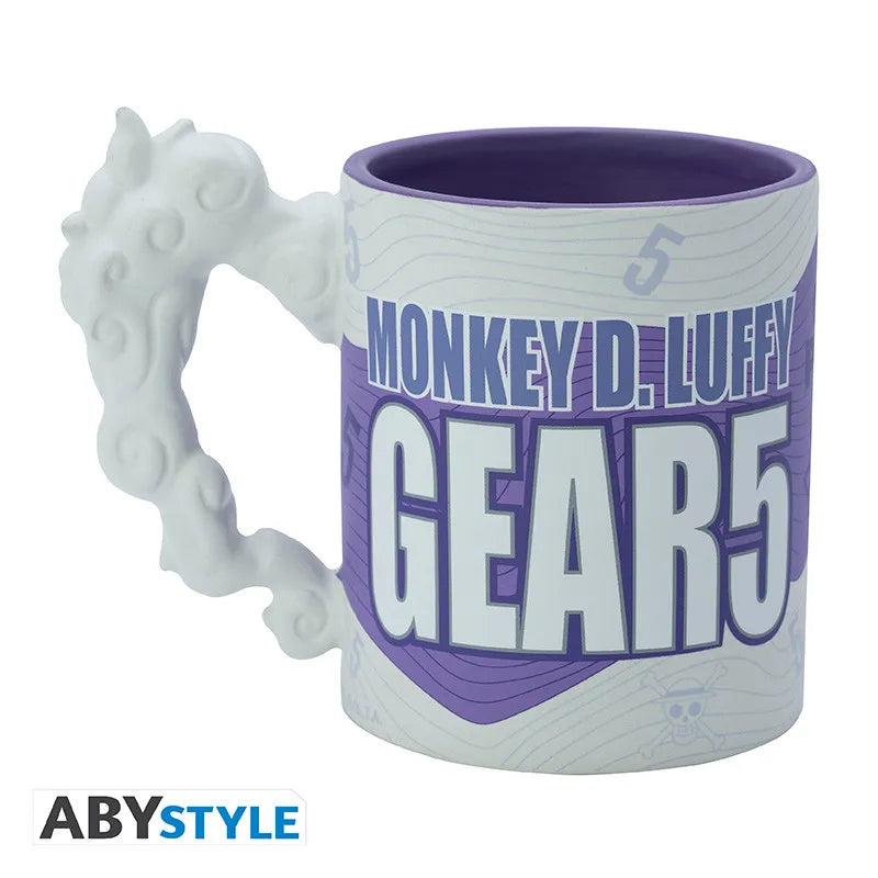 One Piece Luffy Gear 5th 3D-mugg
