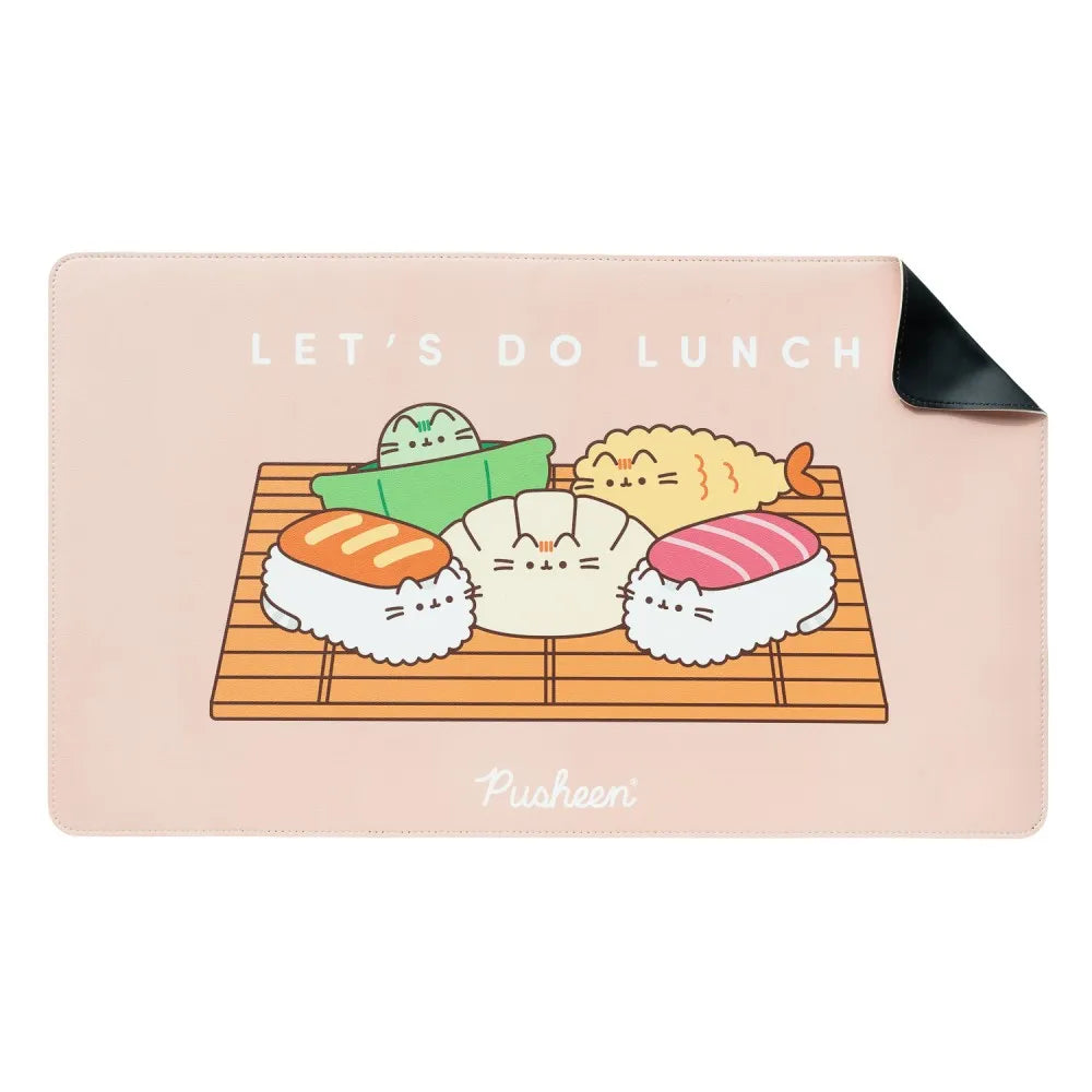 Pusheen Sushi Rulle Musmatta i Veganskt Läder