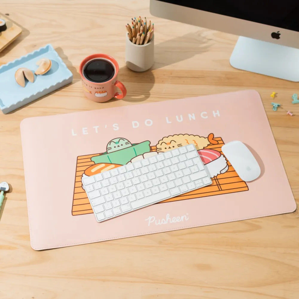 Pusheen Sushi Rulle Musmatta i Veganskt Läder