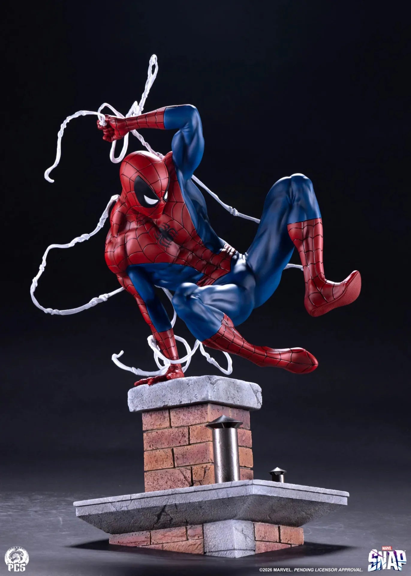 Marvel Snap Spider-Man 1:3 Skala Figur