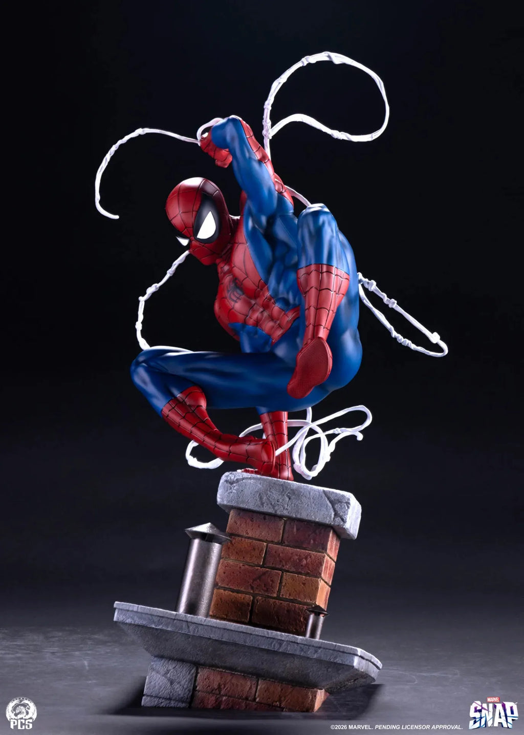 Marvel Snap Spider-Man 1:3 Skala Figur