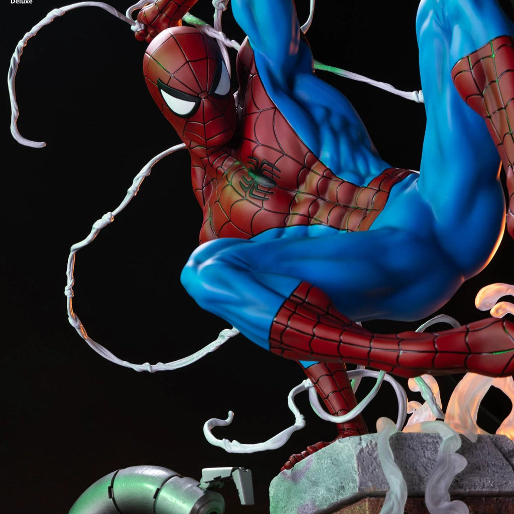Marvel Snap Spider-Man Figur i skala 1:3 Deluxe Edition