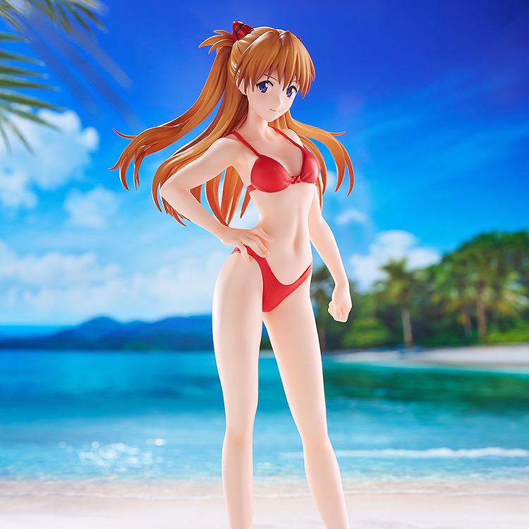 Rebuild Of Evangelion Asuka Bikini-stil Valp L Beach Queens