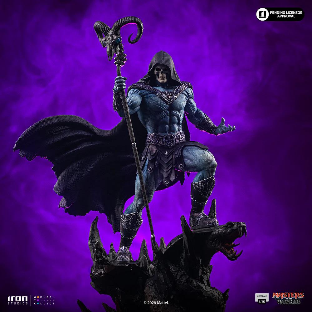 Masters Of The Universe 2026 Skeletor 1/10 Samlarfigur
