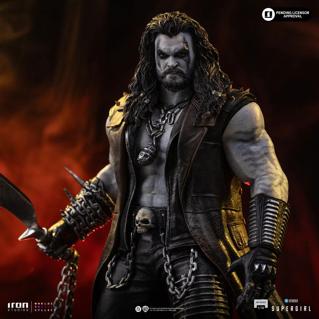 Supergirl Film Lobo 1/10 Samlarfigur
