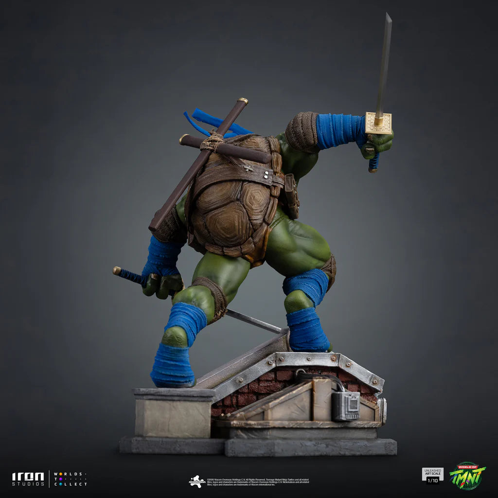 Teenage Mutant Ninja Turtles Leonardo Frisläppt 1/10 Figur