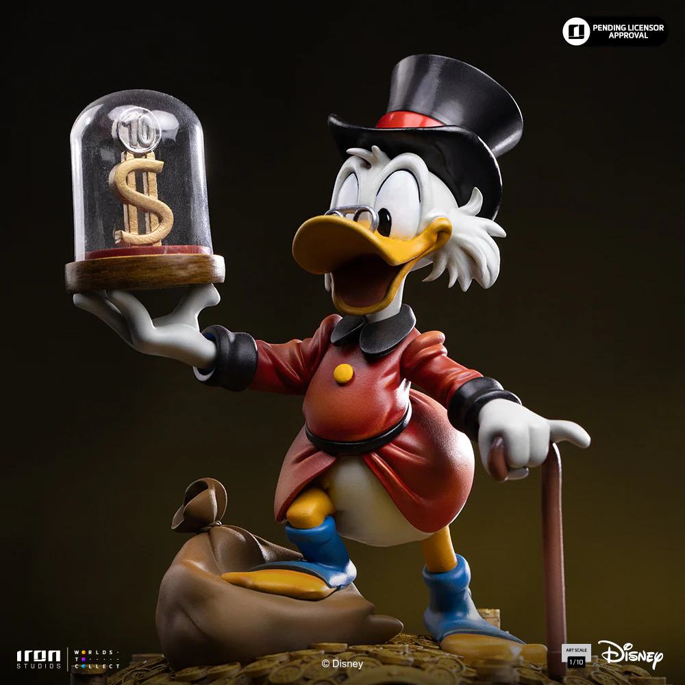 DuckTales Farbror Joakim 1/10 Samlarfigur