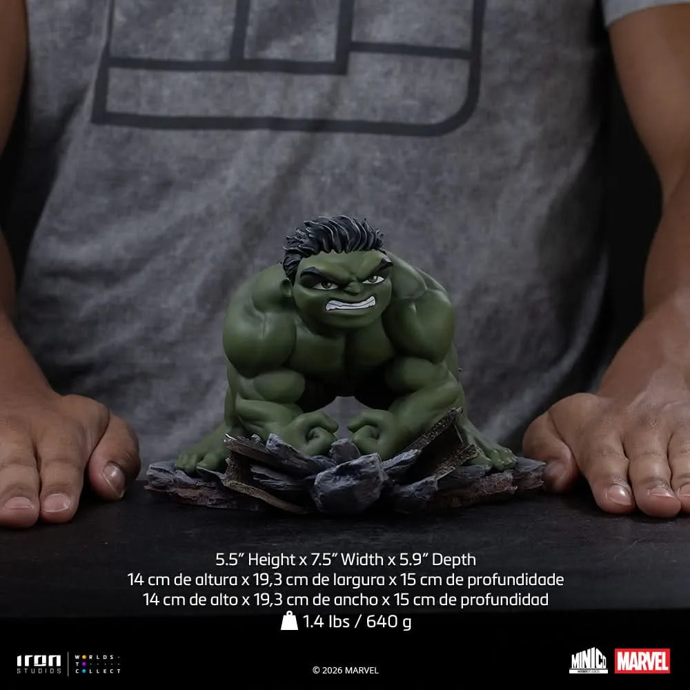Spider-man Brand New Day Hulk Minico - Styliserad MiniCo-figur från Iron Studios