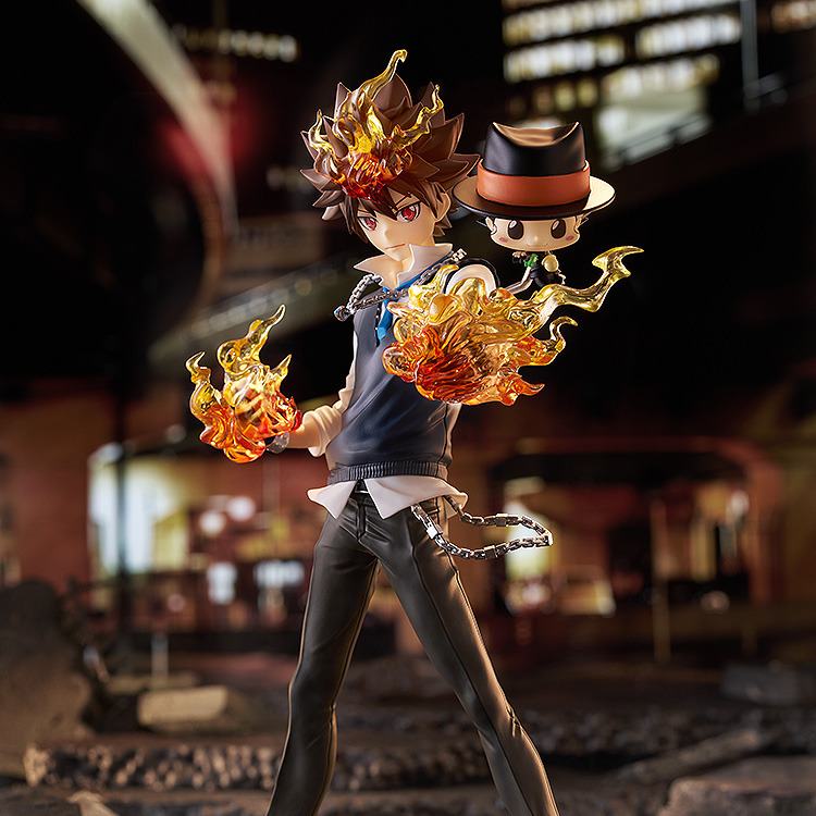 Reborn Tsunayoshi Sawada och Reborn Pop Up Parade Specialfigur