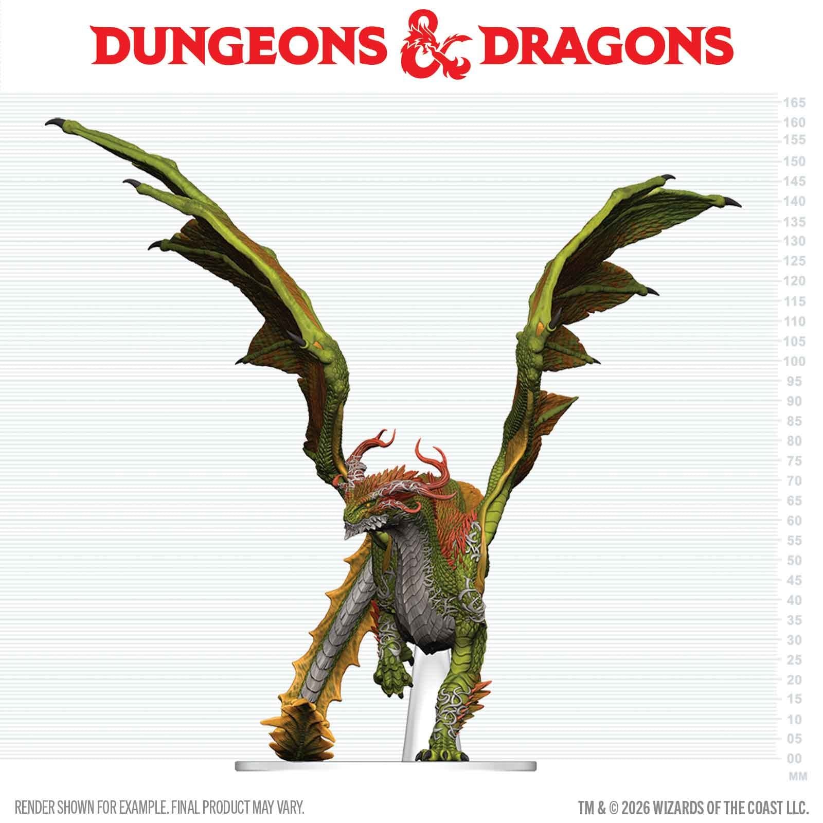 D&D Ikoner från Riken Vuxen Andedrake i Förpackad Miniatyr