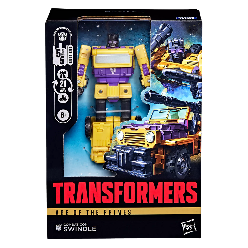 Transformers Ålder av Primes Combaticon Swindle Actionfigur