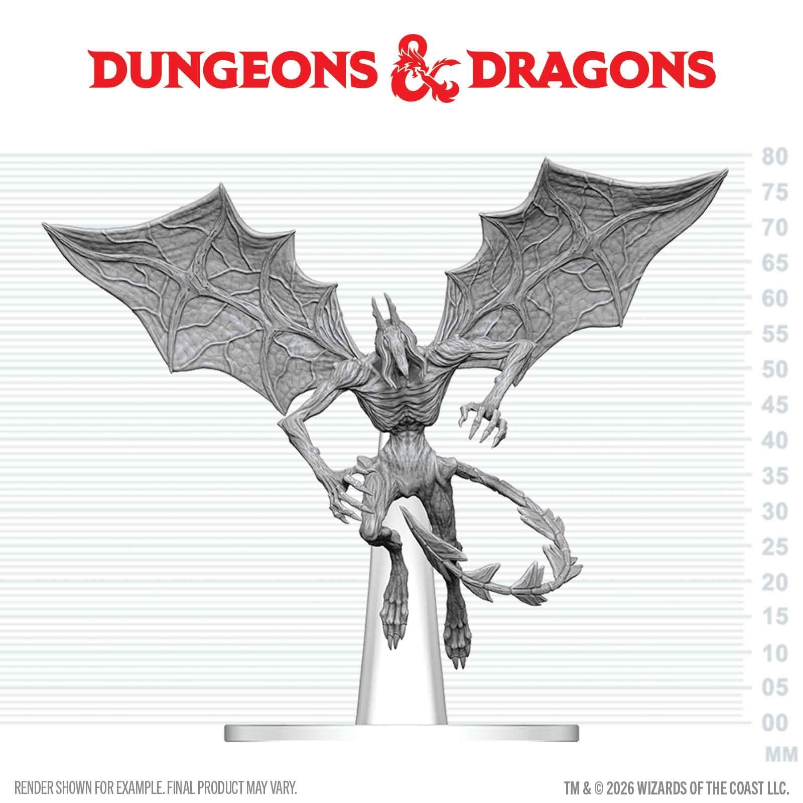 D&d Nolzur Miniatyr Nightgaunt