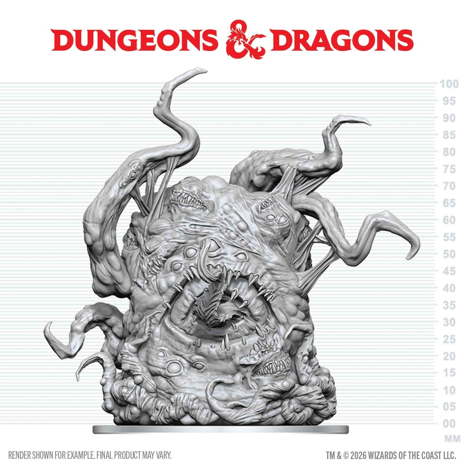 D&d Nolzur Shoggoth Miniatyrfigur
