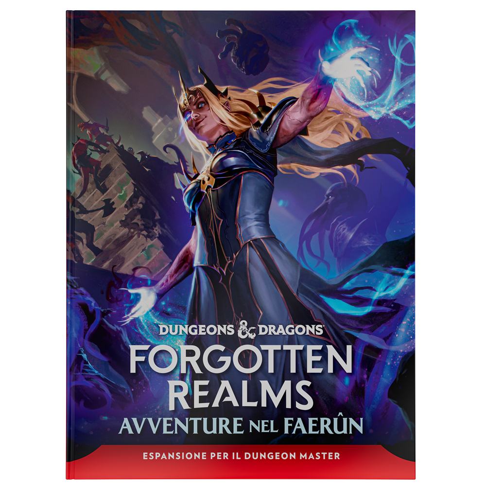 Dungeons & Dragons Forgotten Realms Äventyr i Faerûn på Italienska