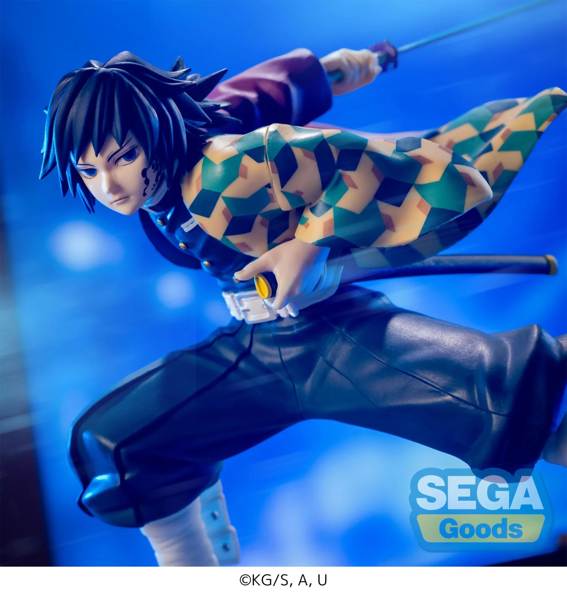 Demon Slayer Giyu Tomioka Vaknande Luminasta-figur