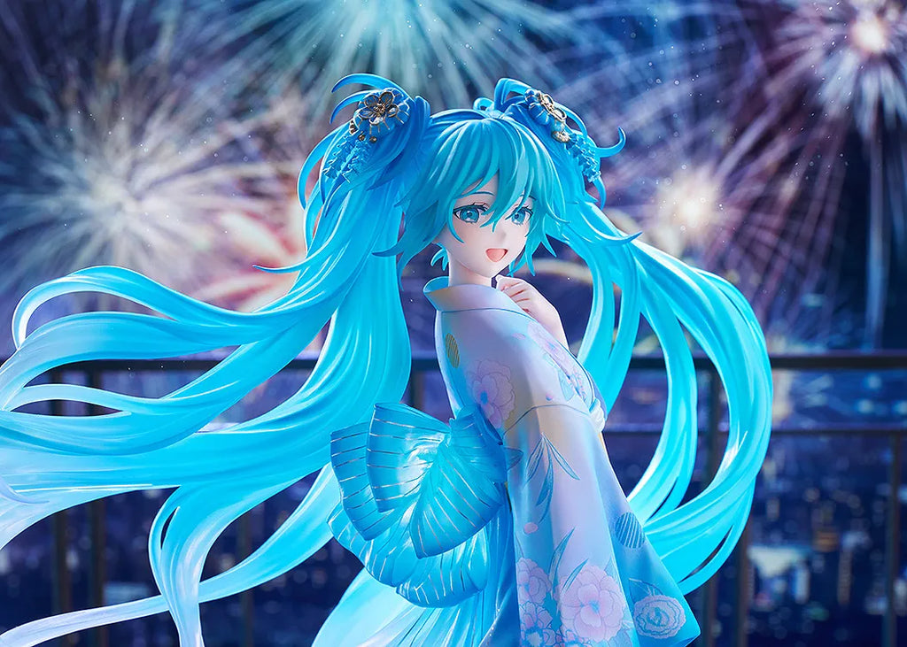 Hatsune Miku Musik och Fyrverkerier 1/7 Skala Figur