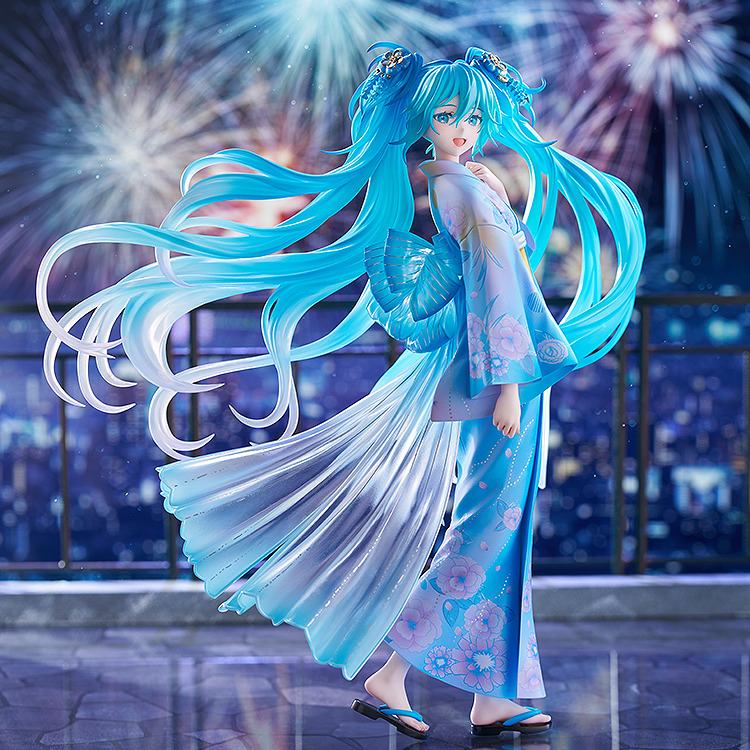 Hatsune Miku Musik och Fyrverkerier 1/7 Skala Figur