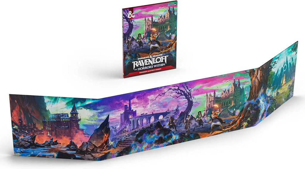 Dungeons & Dragons Ravenloft Inom Skräcken Spelledarskärm Svensk Utgåva
