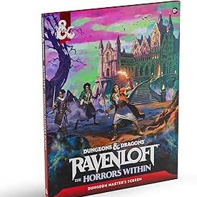 Dungeons & Dragons Ravenloft Inom Skräcken Spelledarskärm Svensk Utgåva