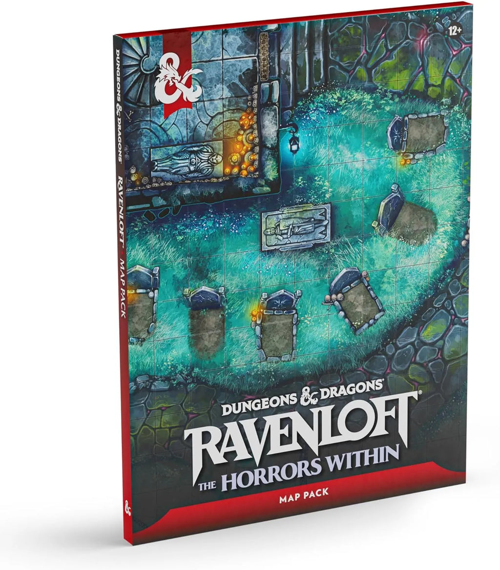 Dungeons & Dragons Ravenloft Karta: Skräcken Inom Paket Engelska Utgåvan