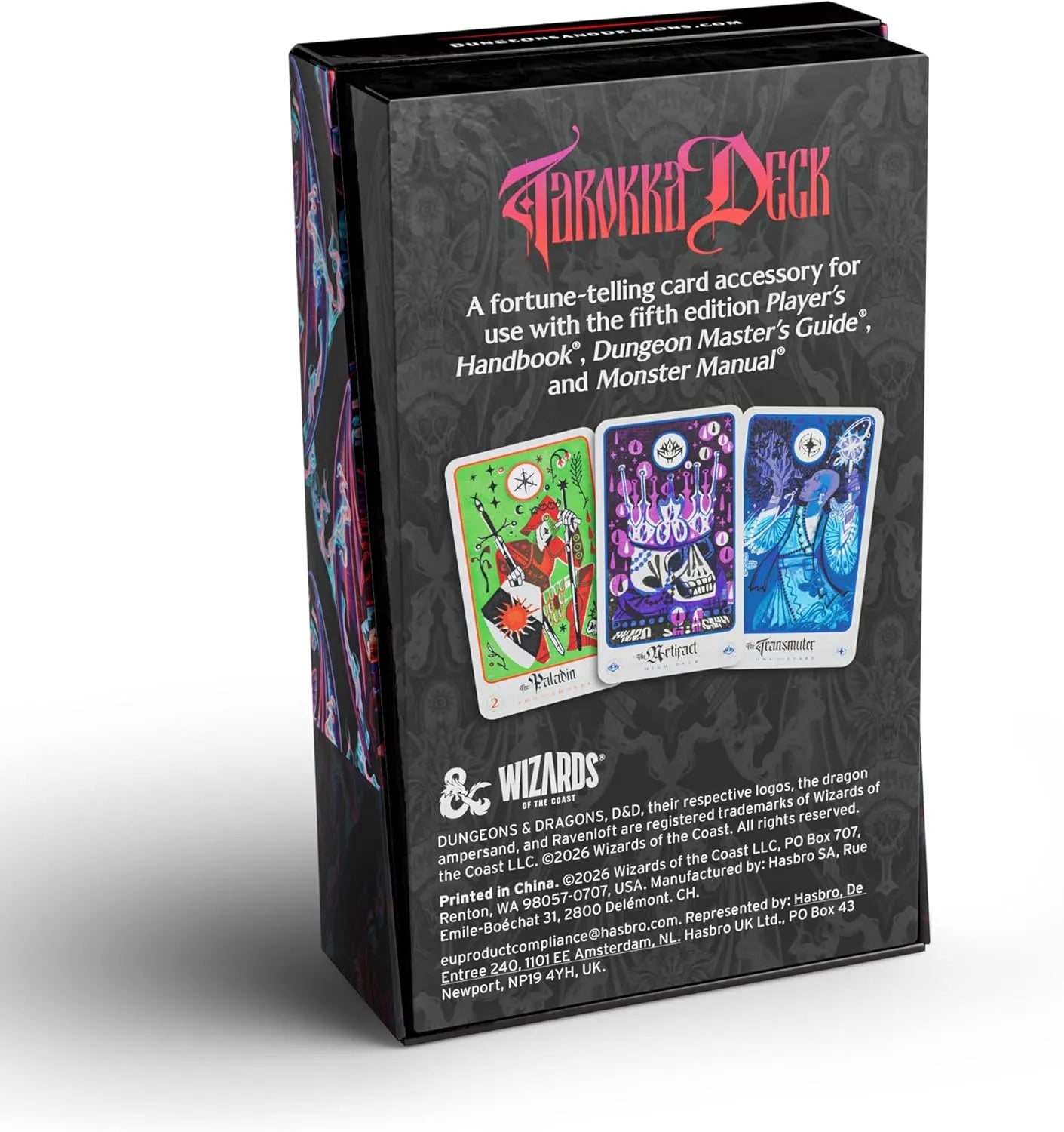 Dungeons & Dragons Ravenloft: The Horror Within Tarotkortlek på engelska