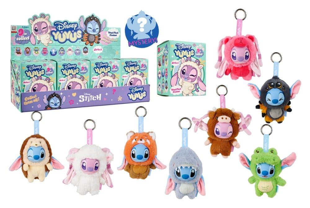 Disney Stitch Yuyus Mjukdjur Våg 2 Väskklämma Blind Box (8)